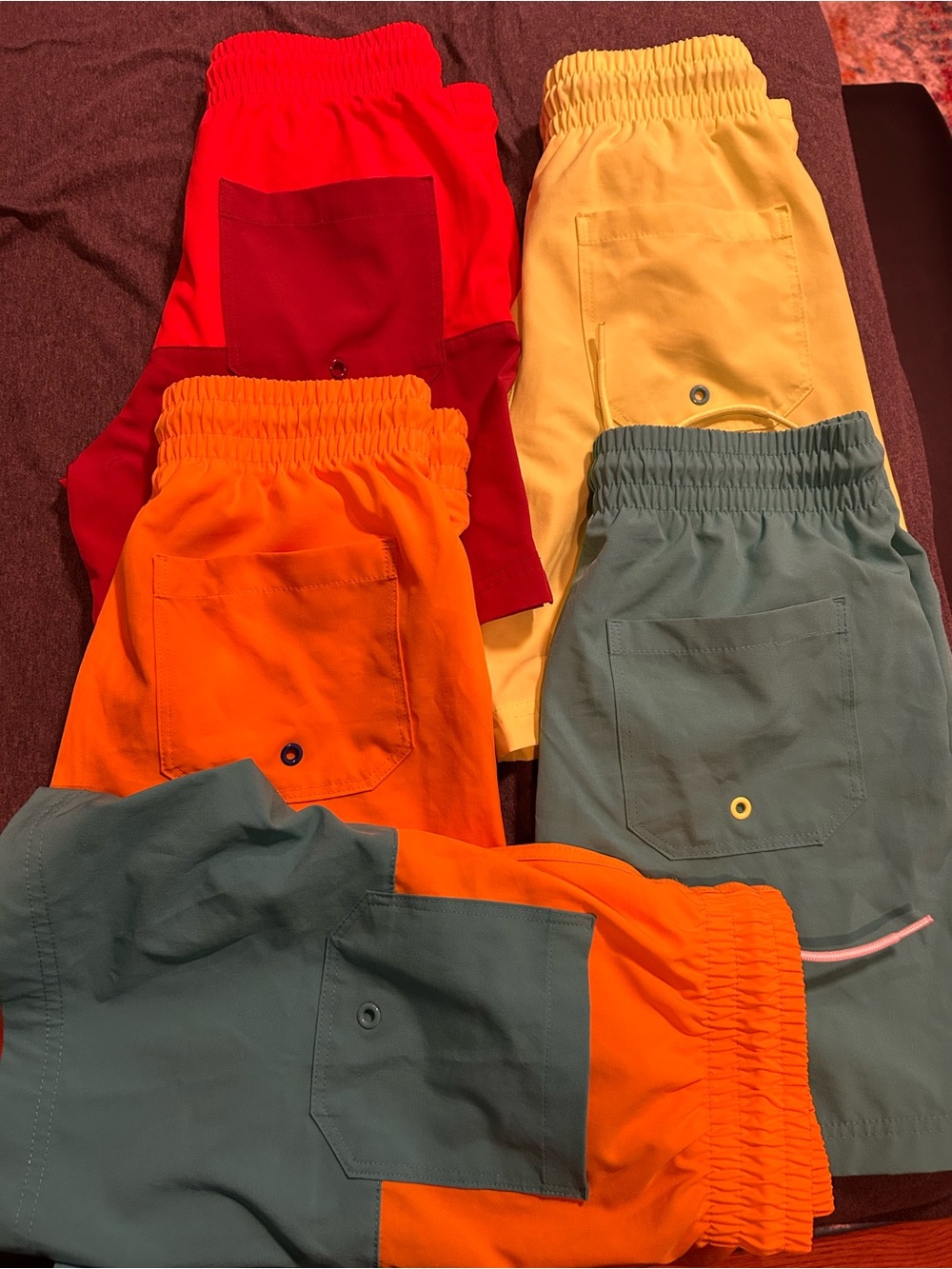Old Navy Boys Large Swim Trunks - 5 pairs